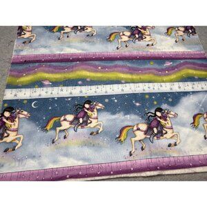 Santoro Gorjuss Cotton Fabric 18"x20" with Girl & Horse Design